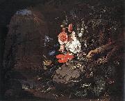 MIGNON, Abraham Nature as a Symbol of Vanitas oil painting